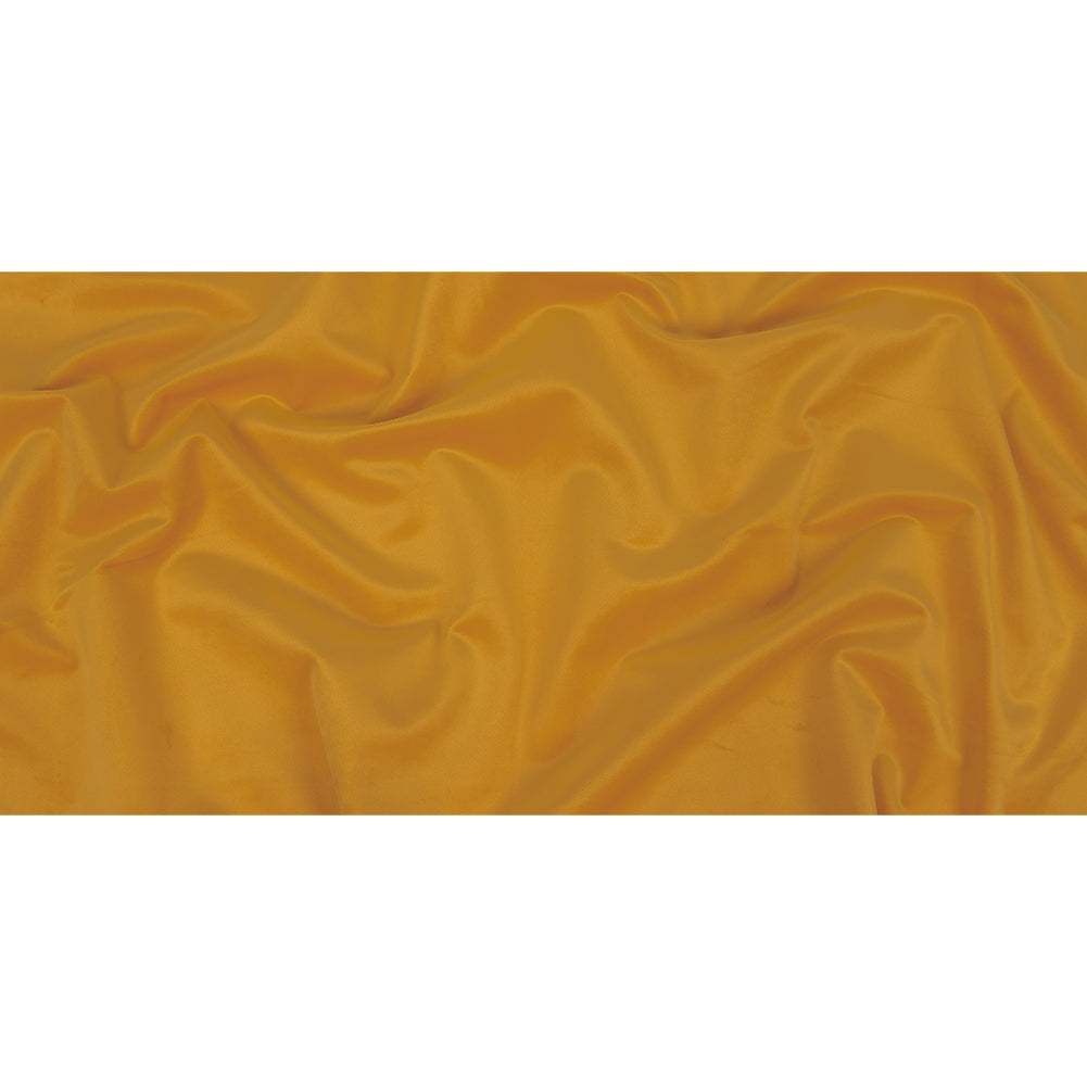 Polyester Drapery Velvet - Buttercup - British Imported