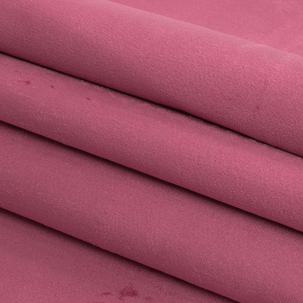 Polyester Drapery Velvet - Candy - British Imported