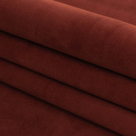 Polyester Drapery Velvet - Claret - British Imported