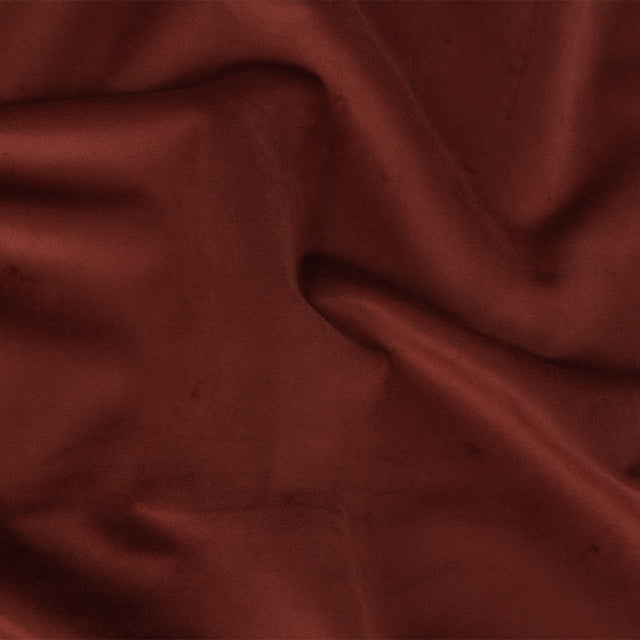 Polyester Drapery Velvet - Claret - British Imported