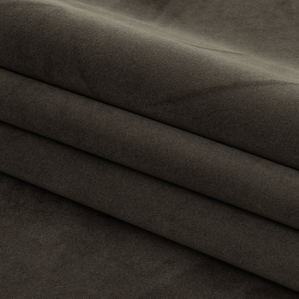 Polyester Drapery Velvet - Cocoa - British Imported