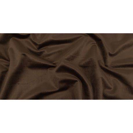 Polyester Drapery Velvet - Espresso - British Imported