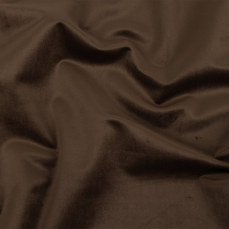 Polyester Drapery Velvet - Espresso - British Imported