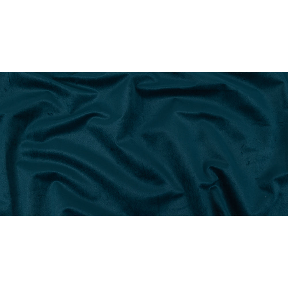 Polyester Drapery Velvet - Indigo - British Imported