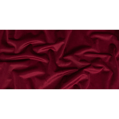 Polyester Drapery Velvet - Wine - British Imported