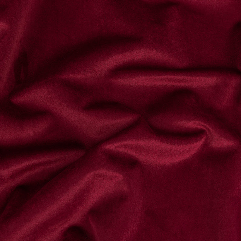 Polyester Drapery Velvet - Wine - British Imported
