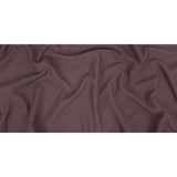Polyester, Viscose and Linen Woven - Aubergine - British Imported