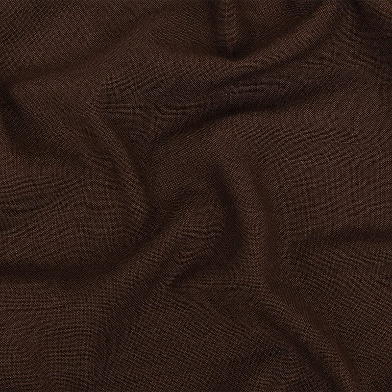 Polyester, Viscose and Linen Woven - Bark - British Imported