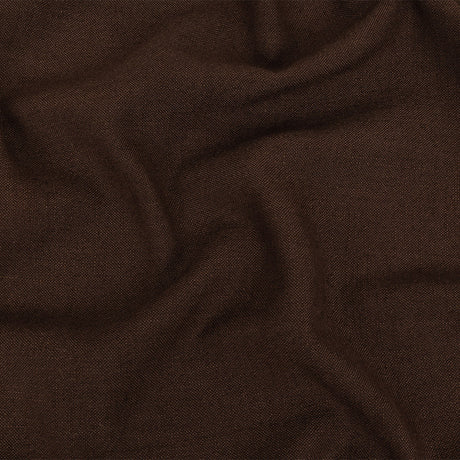 Polyester, Viscose and Linen Woven - Bark - British Imported