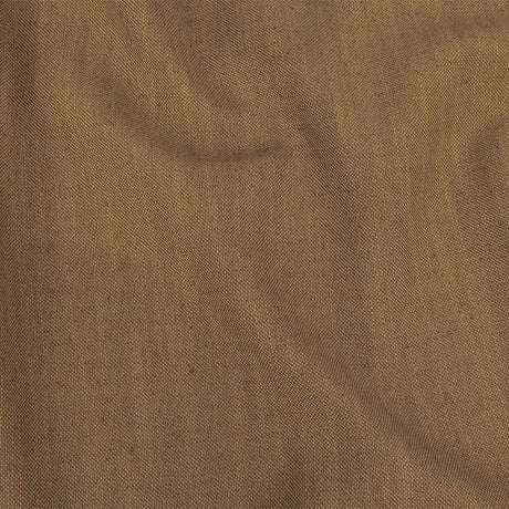 Polyester, Viscose and Linen Woven - Caramel - British Imported