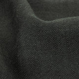 Polyester, Viscose and Linen Woven - Charcoal - British Imported
