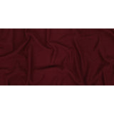 Polyester, Viscose and Linen Woven - Claret - British Imported