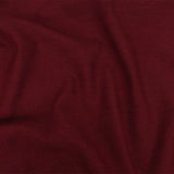 Polyester, Viscose and Linen Woven - Claret - British Imported