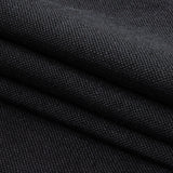 Polyester, Viscose and Linen Woven - Ebony - British Imported