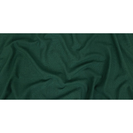 Polyester, Viscose and Linen Woven - Emerald - British Imported