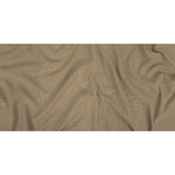 Polyester, Viscose and Linen Woven - Fawn - British Imported