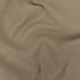 Polyester, Viscose and Linen Woven - Fawn - British Imported