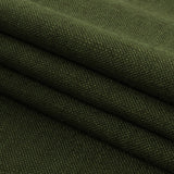 Polyester, Viscose and Linen Woven - Forest - British Imported