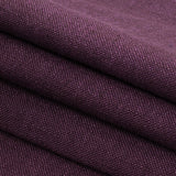 Polyester, Viscose and Linen Woven - Grape - British Imported
