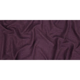 Polyester, Viscose and Linen Woven - Grape - British Imported