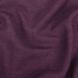Polyester, Viscose and Linen Woven - Grape - British Imported
