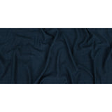 Polyester, Viscose and Linen Woven - Indigo - British Imported