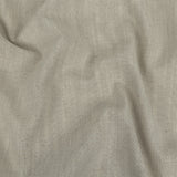 Polyester, Viscose and Linen Woven - Ivory - British Imported