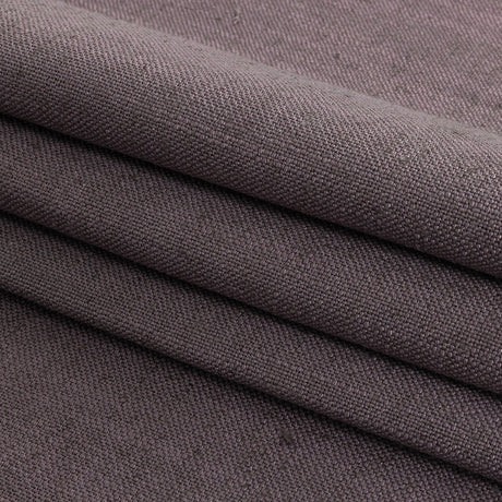 Polyester, Viscose and Linen Woven - Lavender - British Imported