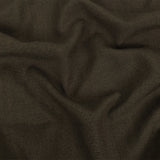 Polyester, Viscose and Linen Woven - Mocha - British Imported