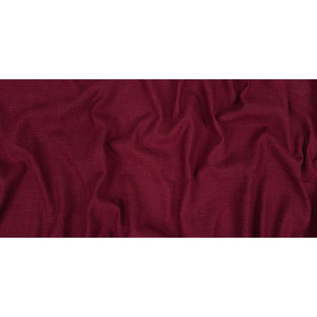 Polyester, Viscose and Linen Woven - Mulberry - British Imported