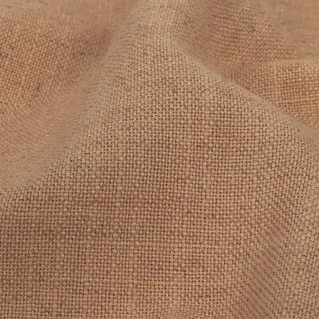 Polyester, Viscose and Linen Woven - Nude - British Imported