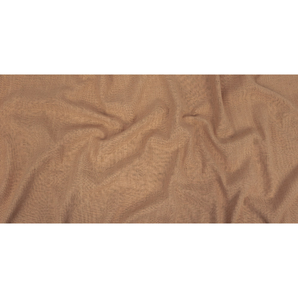 Polyester, Viscose and Linen Woven - Nude - British Imported