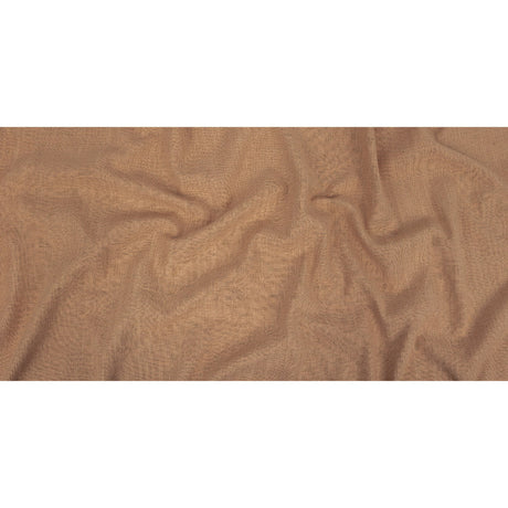 Polyester, Viscose and Linen Woven - Nude - British Imported