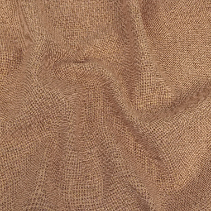 Polyester, Viscose and Linen Woven - Nude - British Imported