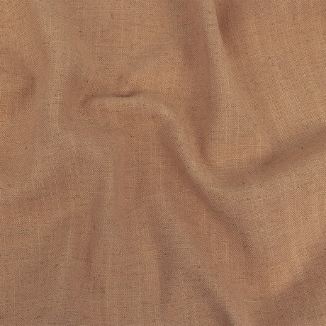 Polyester, Viscose and Linen Woven - Nude - British Imported