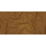 Polyester, Viscose and Linen Woven - Ochre - British Imported