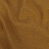 Polyester, Viscose and Linen Woven - Ochre - British Imported