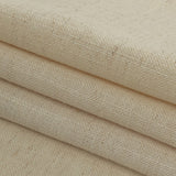 Polyester, Viscose and Linen Woven - Oyster - British Imported