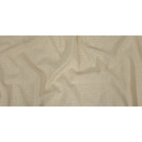 Polyester, Viscose and Linen Woven - Oyster - British Imported