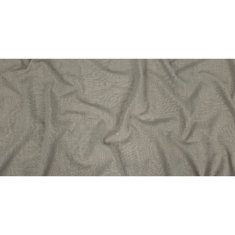 Polyester, Viscose and Linen Woven - Pebble - British Imported