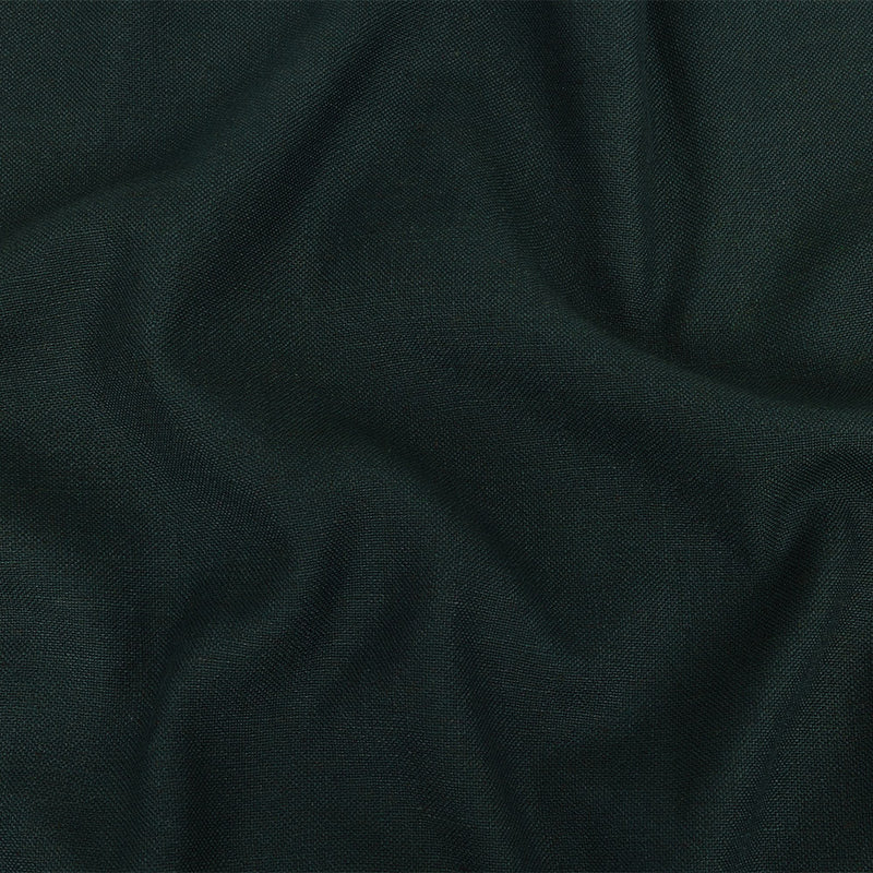 Polyester, Viscose and Linen Woven - Pine - British Imported