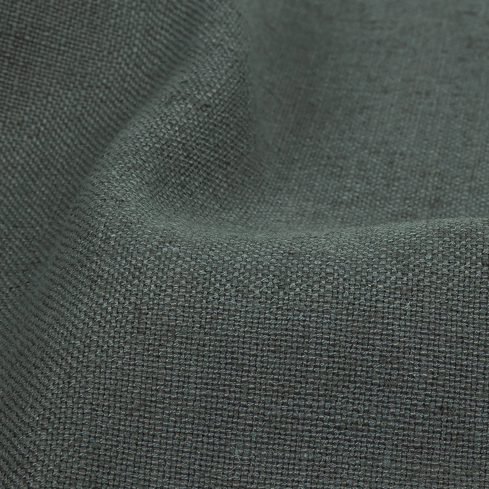 Polyester, Viscose and Linen Woven - Platinum - British Imported