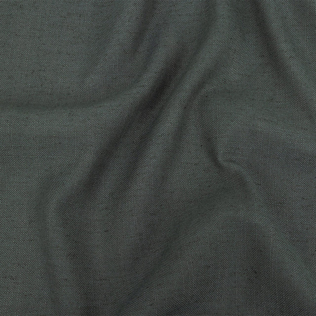 Polyester, Viscose and Linen Woven - Platinum - British Imported
