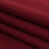 Polyester, Viscose and Linen Woven - Raspberry - British Imported
