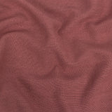Polyester, Viscose and Linen Woven - Rose - British Imported