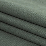 Polyester, Viscose and Linen Woven - Sage - British Imported