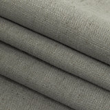 Polyester, Viscose and Linen Woven - Silver - British Imported