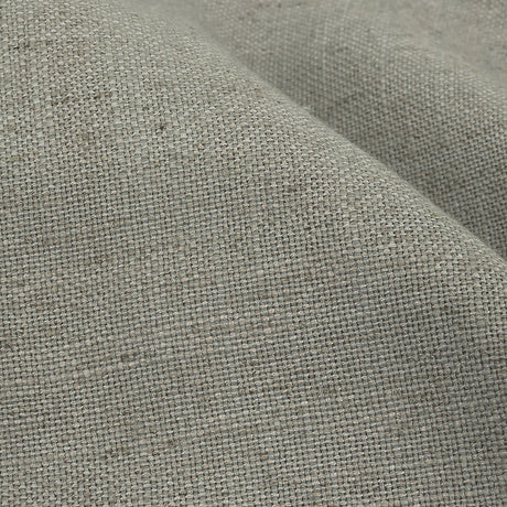Polyester, Viscose and Linen Woven - Silver - British Imported