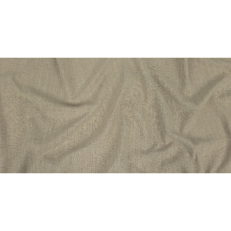 Polyester, Viscose and Linen Woven - Stone - British Imported