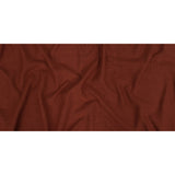 Polyester, Viscose and Linen Woven - Terracotta - British Imported